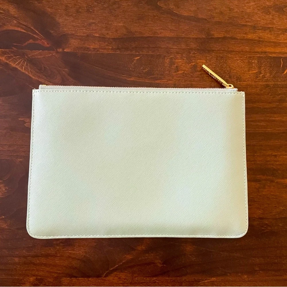 Katie Loxton London Mint Green Clutch